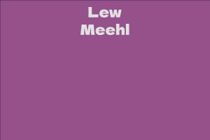Lew Meehl