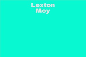 Lexton Moy