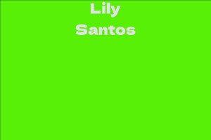 Lily Santos