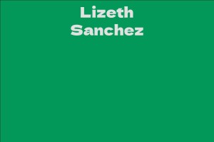 Lizeth Sanchez