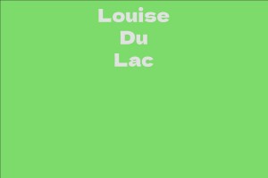 Louise Du Lac