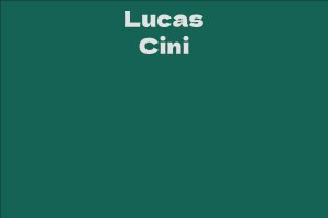 Lucas Cini