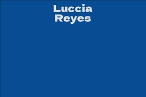 Luccia Reyes