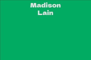 Madison Lain