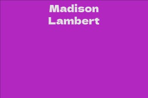 Madison Lambert