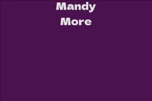 Mandy More