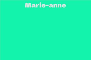 Marie-anne