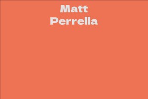 Matt Perrella
