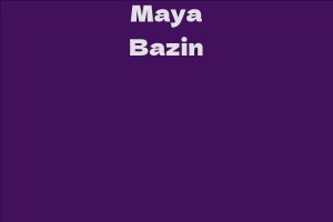 Maya Bazin