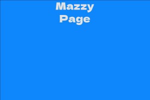 Mazzy Page