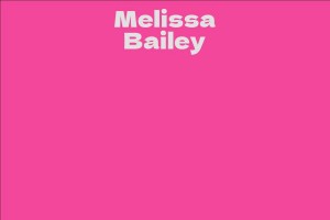 Melissa Bailey