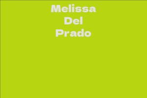 Melissa Del Prado