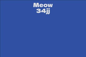 Meow 34jj