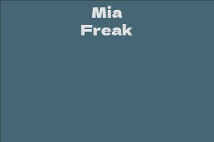 Mia Freak