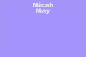 Micah May