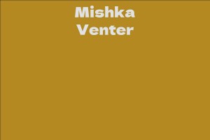 Mishka Venter