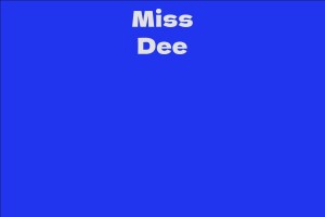 Miss Dee