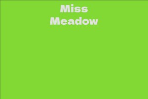 Miss Meadow