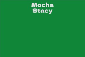 Mocha Stacy