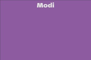 Modi