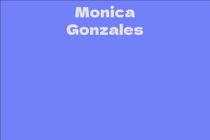 Monica Gonzales