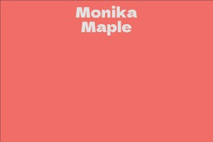 Monika Maple