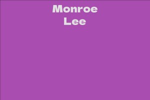Monroe Lee
