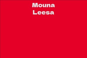 Mouna Leesa