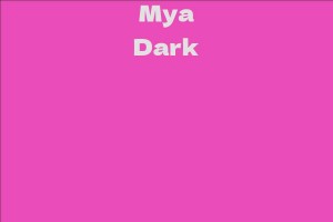 Mya Dark