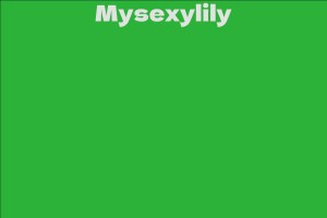 Mysexylily