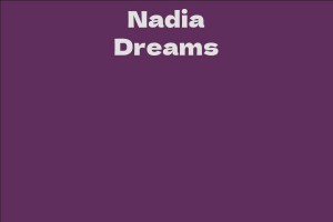 Nadia Dreams