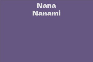 Nana Nanami