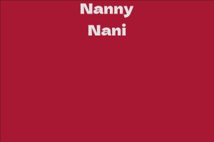 Nanny Nani