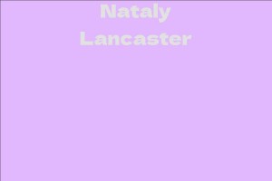 Nataly Lancaster