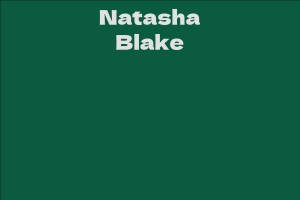 Natasha Blake