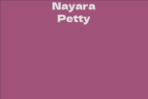 Nayara Petty