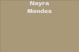 Nayra Mendes