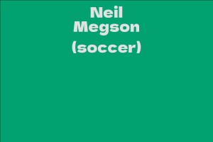 Neil Megson (soccer)