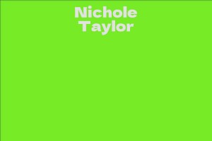 Nichole Taylor