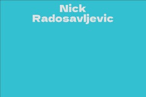 Nick Radosavljevic