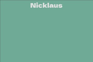 Nicklaus
