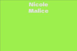 Nicole Malice