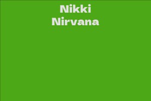 Nikki Nirvana
