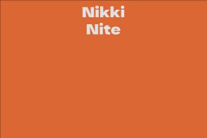 Nikki Nite