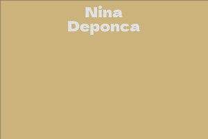Nina Deponca
