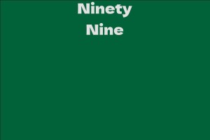 Ninety Nine