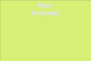 Noa Koizumi