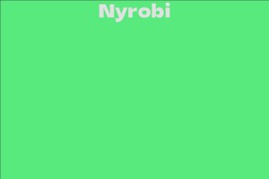 Nyrobi