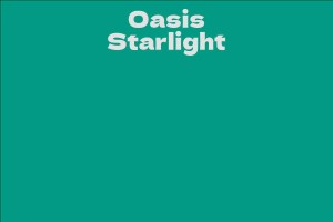 Oasis Starlight