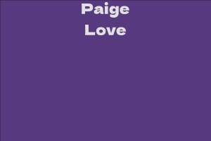 Paige Love